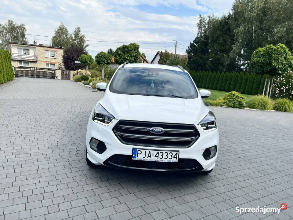 Ford Kuga 15 EcoBoost STLine II 2012 podgrzewane fotele Jarocin