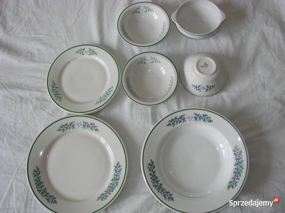 Wojsko Polskie porcelana stołowa Lubiana Pruszcz Gdański