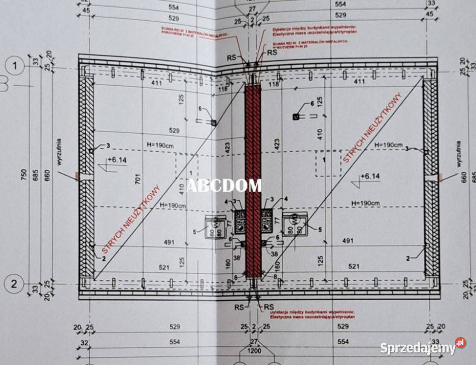 Wadów dom w mieszkania strych Kraków