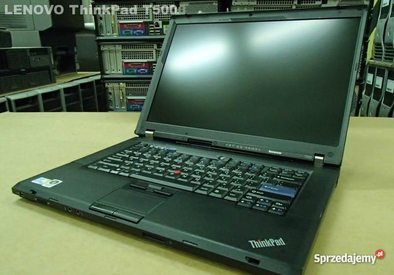 LENOVO T500 2x2534160DVDRW WIN7 PRO śląskie