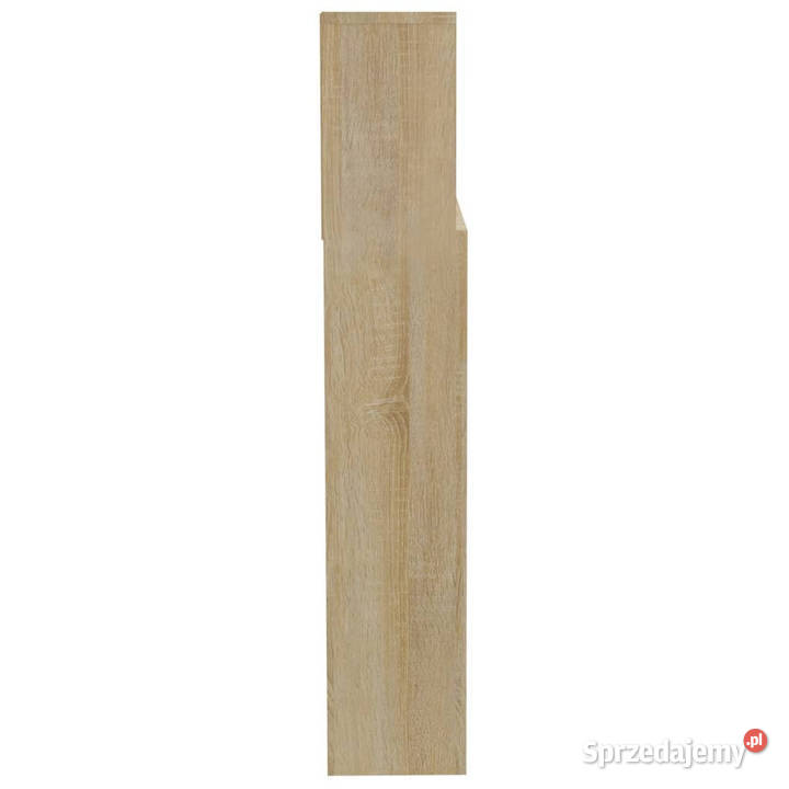 Wezgłowie łóżka z półkami dąb sonoma 200x19x1035 mazowieckie Warszawa