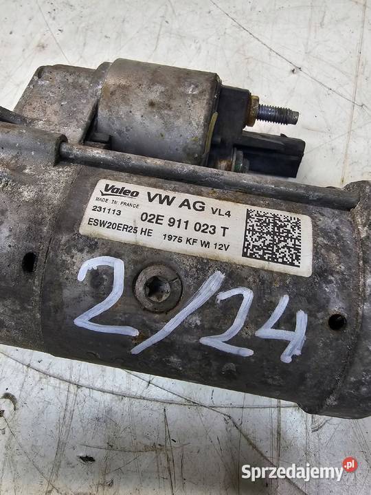 ROZRUSZNIK AUDI VW SKODA 20 TDI 02E911023T 224 śląskie Przystajń