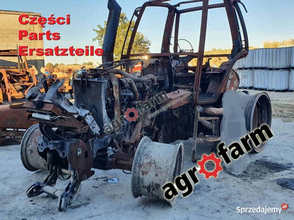 Deutz Agrotron M600 części skrzynia biegów most