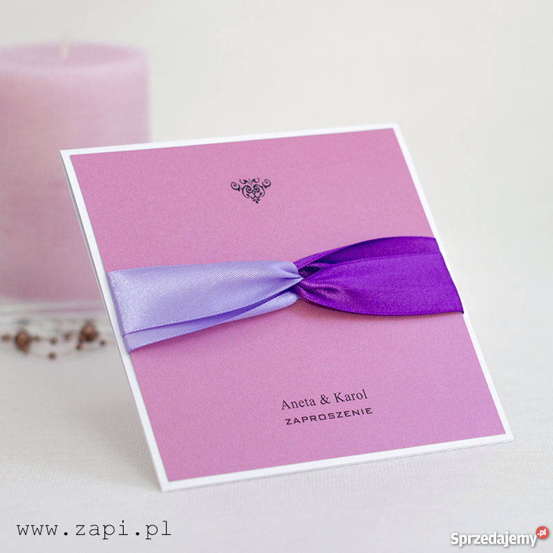 Zaproszenia ślubne wielkopolskie
