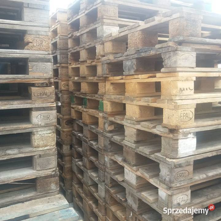 Palety EURO ciemne Brzeźno