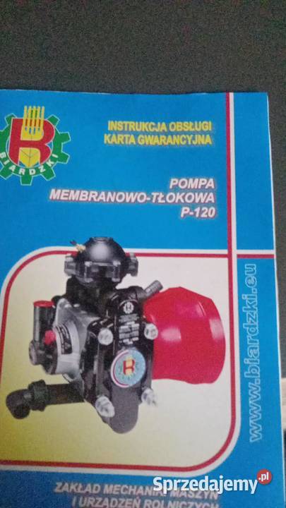 Opryskiwacz Hardi 15m 1000 l dodatkowo 120 Zaczepiane Kramkówka Duża
