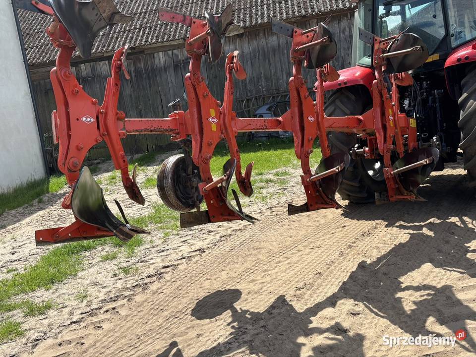 Plug obrotowy 4 skibowy kuhn master 100 wielkopolskie Kalisz