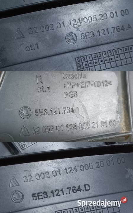 SKODA OCTAVIA IV 4 20 WLOT KIEROWNICA POWIETRZA wielkopolskie Pleszew