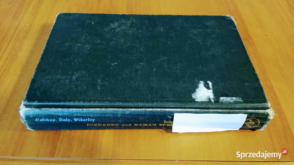Introduction to infrared and Raman spectroscopy Gdańsk sprzedam