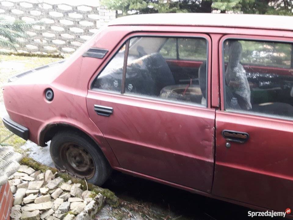 Skoda 120 L lata 90 antyk renowacja zabytek Kęty