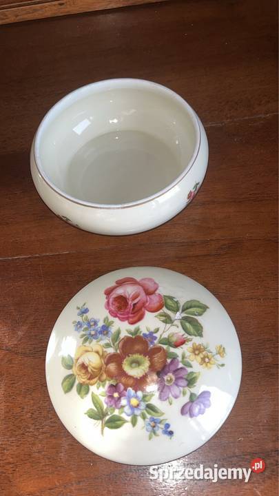 Puzderko Ilmenau Germany Porcelanę ecru z pomorskie Gdańsk
