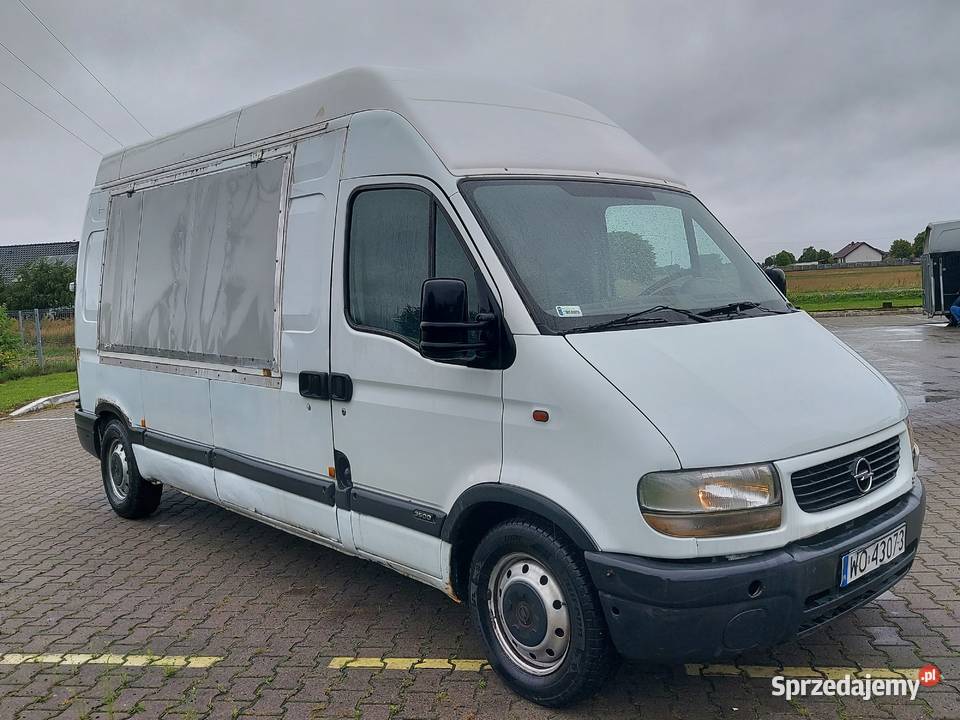 Opel Movano handel obwoźny sklep foodtruck Strzałkowo