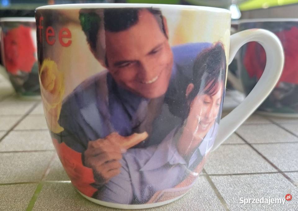 Unikalny zestaw 6 filiżanek PRL vintage z Porcelana i szkło Kowary