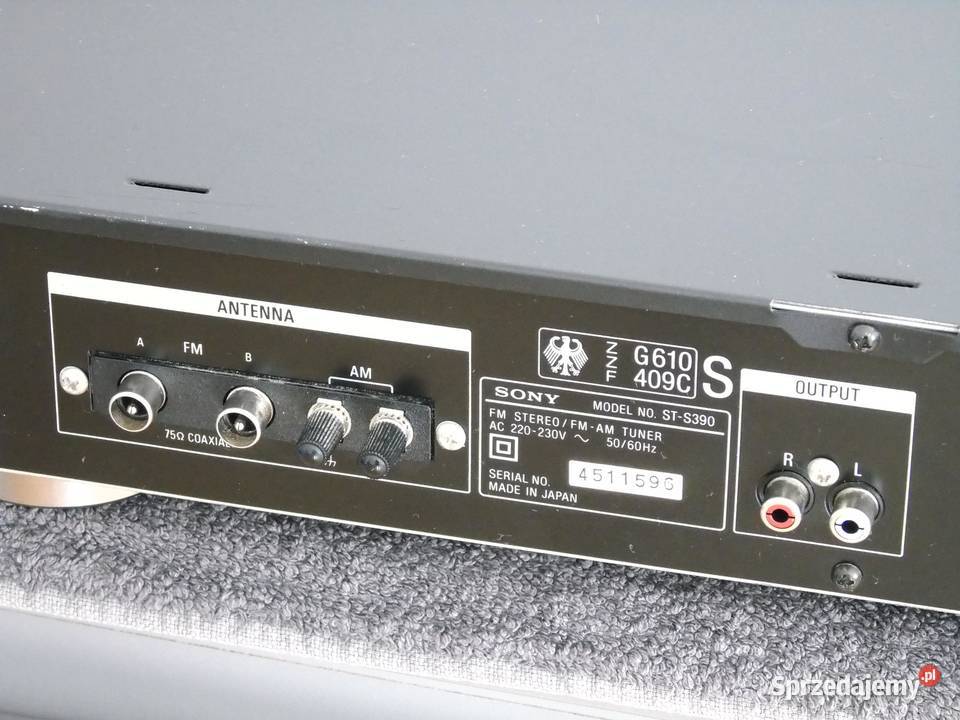 Tuner Sony STS390 RDS sprawny WYSYŁKA