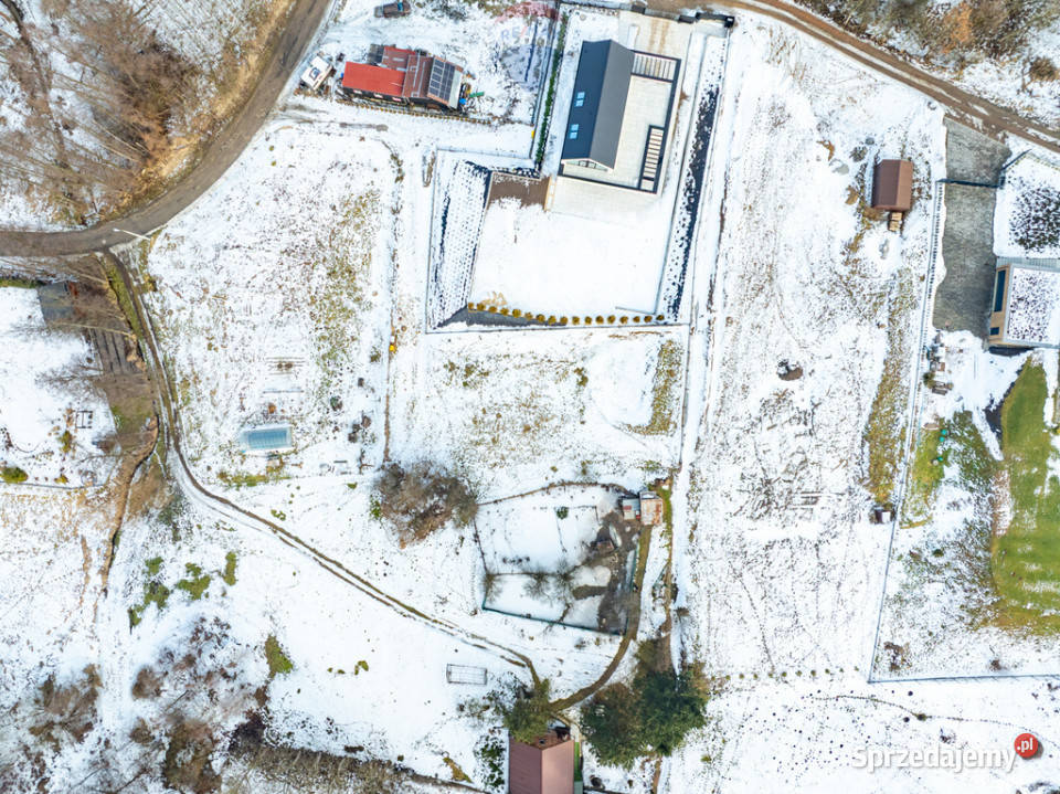 Budowlana i uzbrojona działka w Wieliczce widok Wieliczka sprzedam