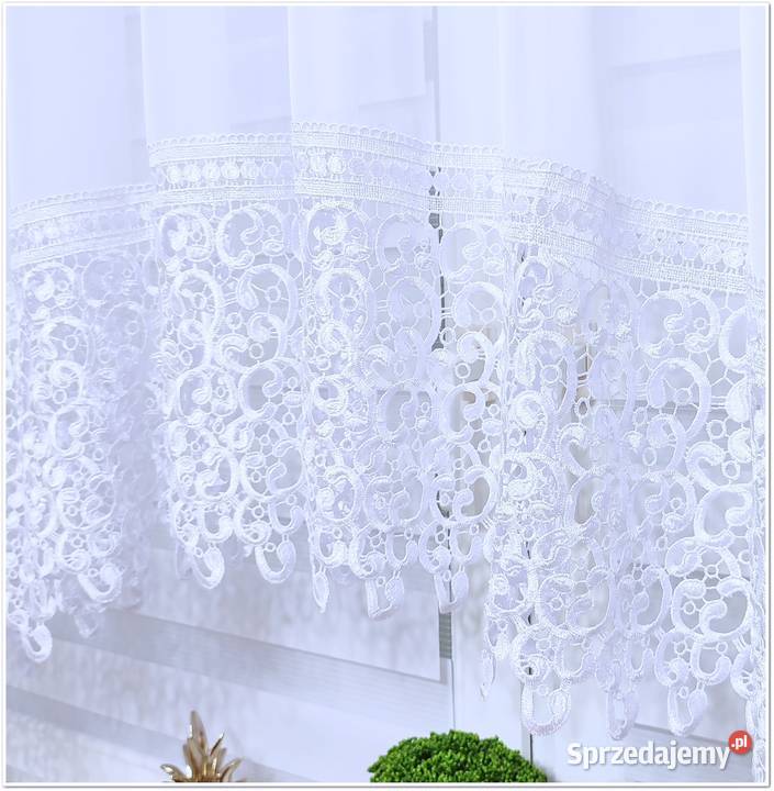 Firany Gotowe 400x150 Nowoczesne Firanki gipiura śląskie Zabrze sprzedam