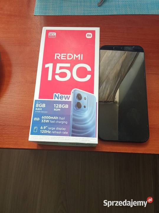 Telefon komórkowy redmi 15 c Telefony komórkowe Poznań sprzedam