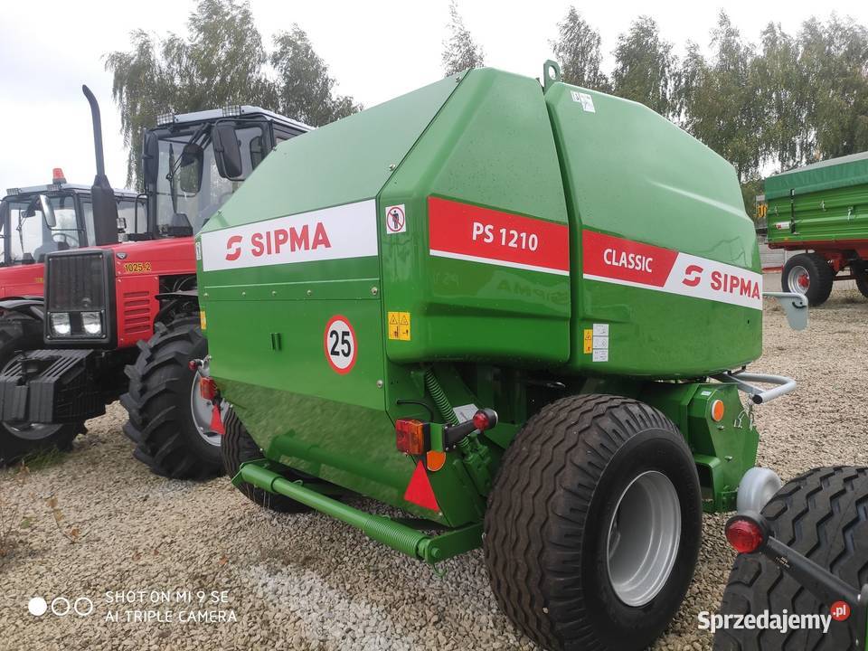 Prasa rolująca Sipma 1221 1211 FARMA PLUS 1225 Sipma Maszyny rolnicze Kozenin