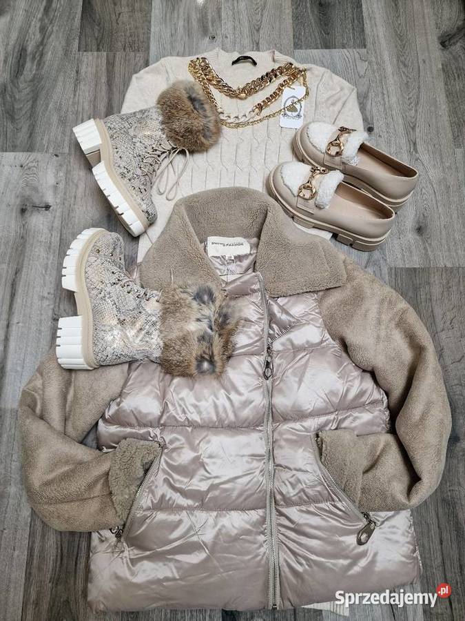 Kurtka Bomberka Pikowana Baranek XS S m Żywiec