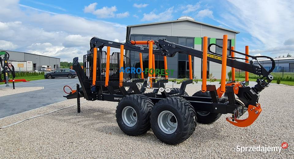 Nowa Przyczepa Leśna BMF 10T2Pro720 72m 6Par 10T Sulęcin