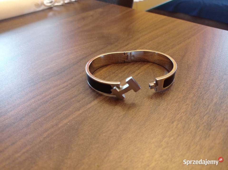 Bransoletka pozłacana Hermes ST0158Okazja Lublin