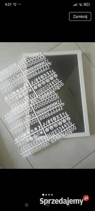 Tablica laterboard Lipiny