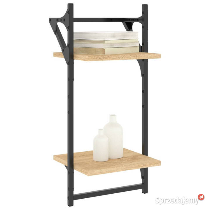 2poziomowe półki z drążkami 2 sonoma 30x25x65 Warszawa