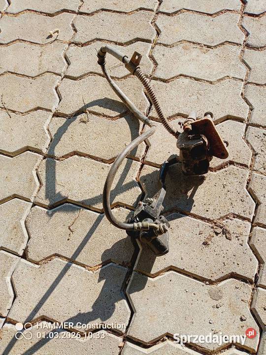 Części skuter czarny