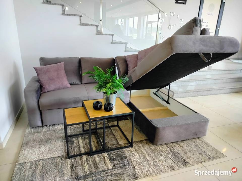 Narożnik Modern 225x170 Tkanina Promocja śląskie Bytom