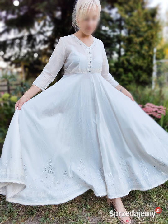Indyjski komplet M 38 tunika sukienka kameez Szczecin