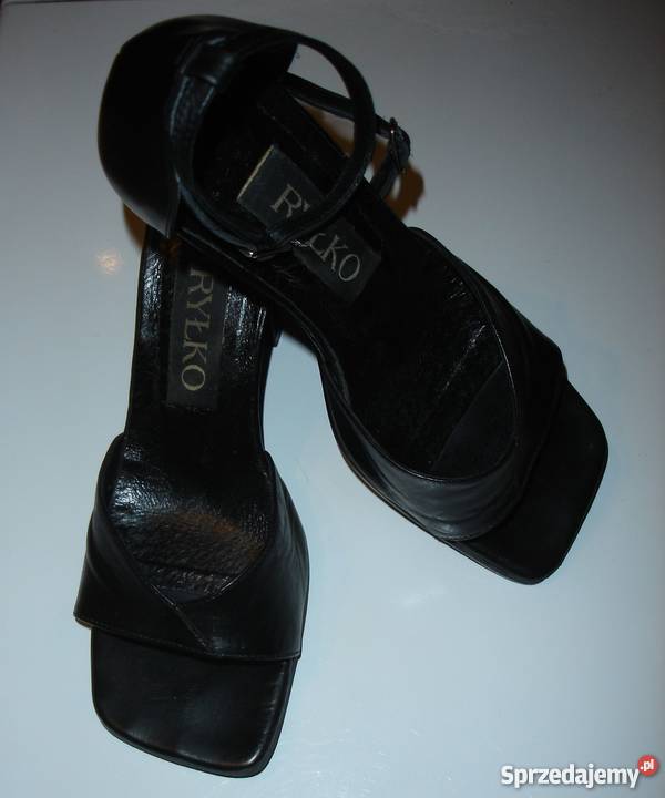 Skórzanewiosenno letnie sandały damskie firmy Bochnia