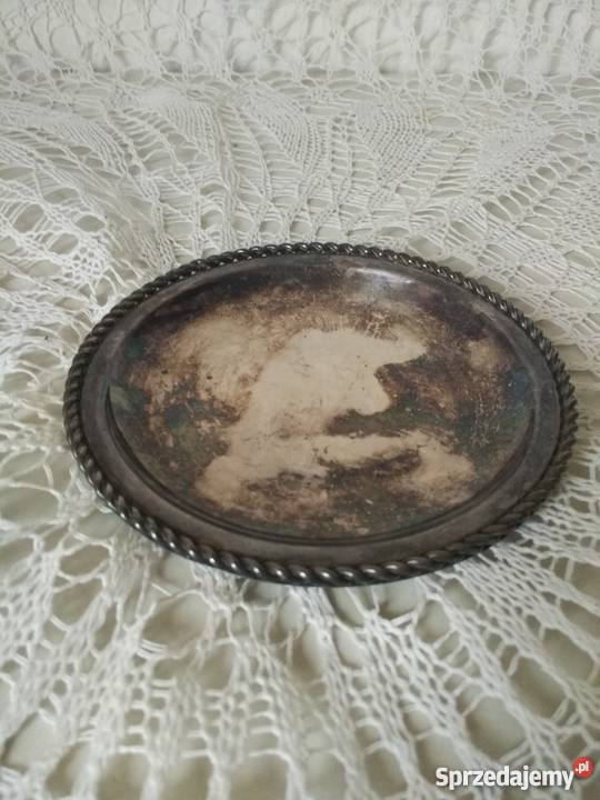 Platynowana patera Ropa