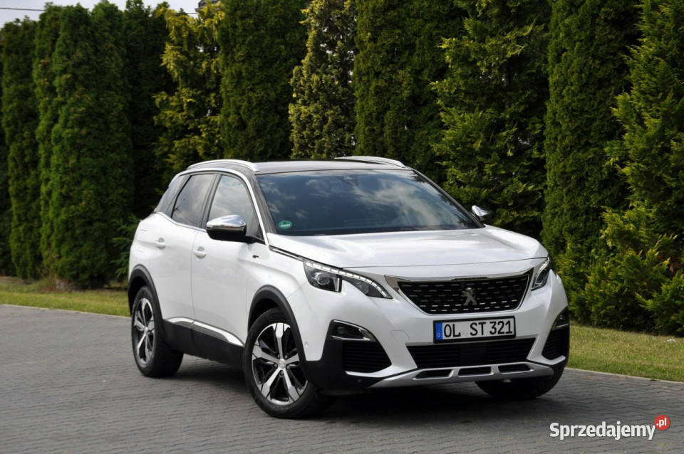 Peugeot 3008 20d180GTVirtualFul autoalarm Ostrów Mazowiecka