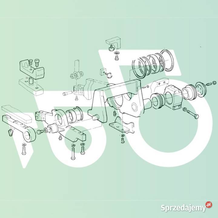 Mocowanie OŚ PRZEDNIA H816301050021 Fendt 930 Wilkowo
