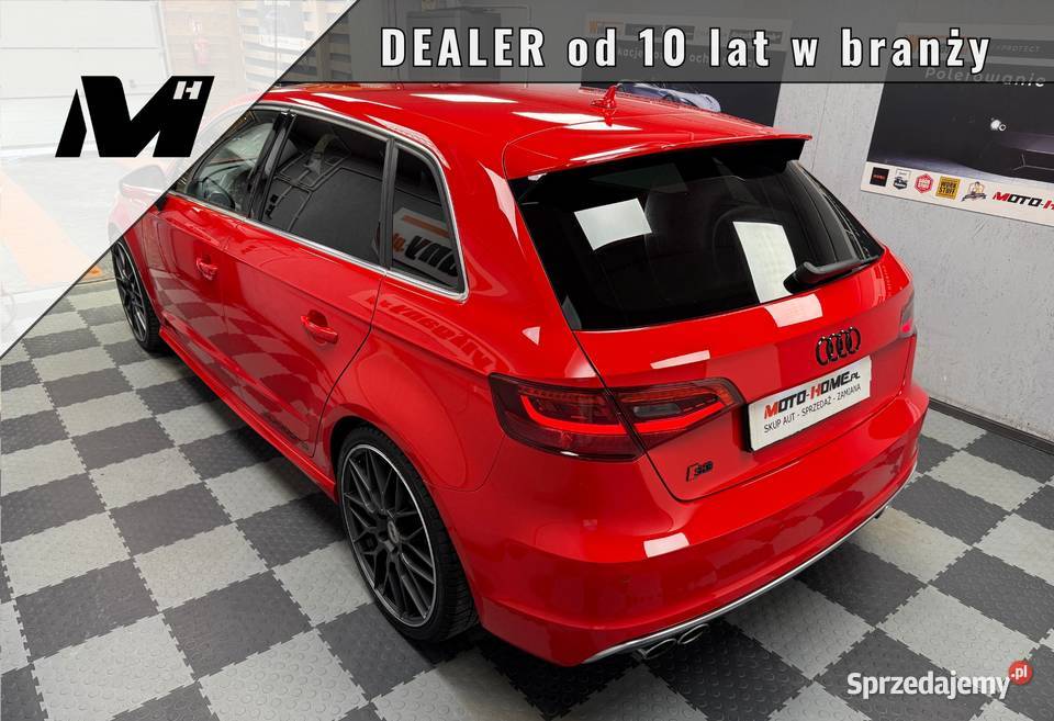 20TFSI 300 S3 manual 5D czerwona 19 GWARANCJA centralny zamek Poznań sprzedam
