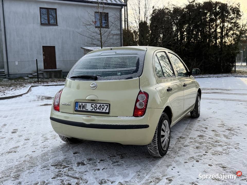 Nusssn Micra 12 16v LPG Klimatyzacja sprowadzony sprzedam