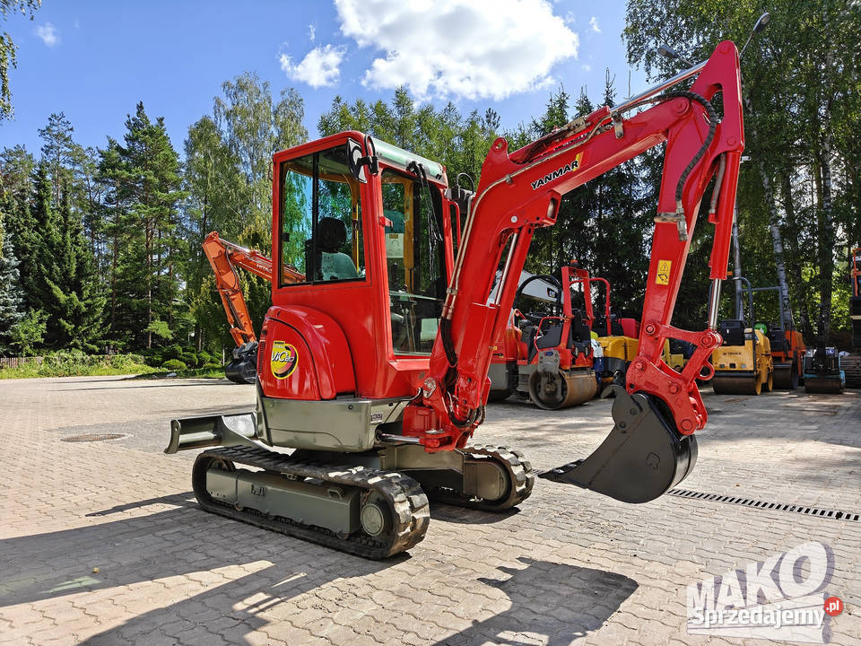 Minikoparka Yanmar ViO204 Morin M1 Lemiesz Szybkozłącze Ostrowiec Świętokrzyski