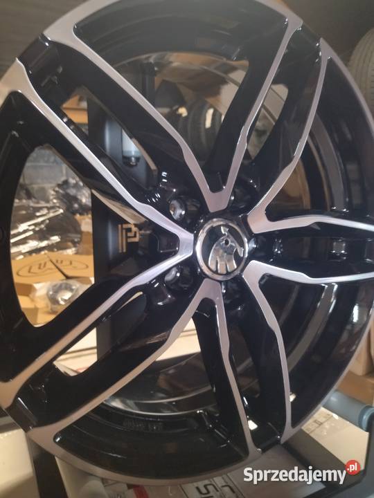 S834Alufelgi Nowe 18 5x112 Et 47 8J Vw Skoda Bąków sprzedam