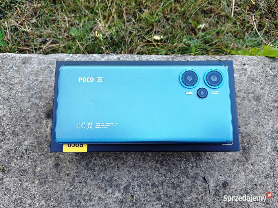 Telefon Poco F5 Piękny stan Komplet menu Bez Niegowonice sprzedam