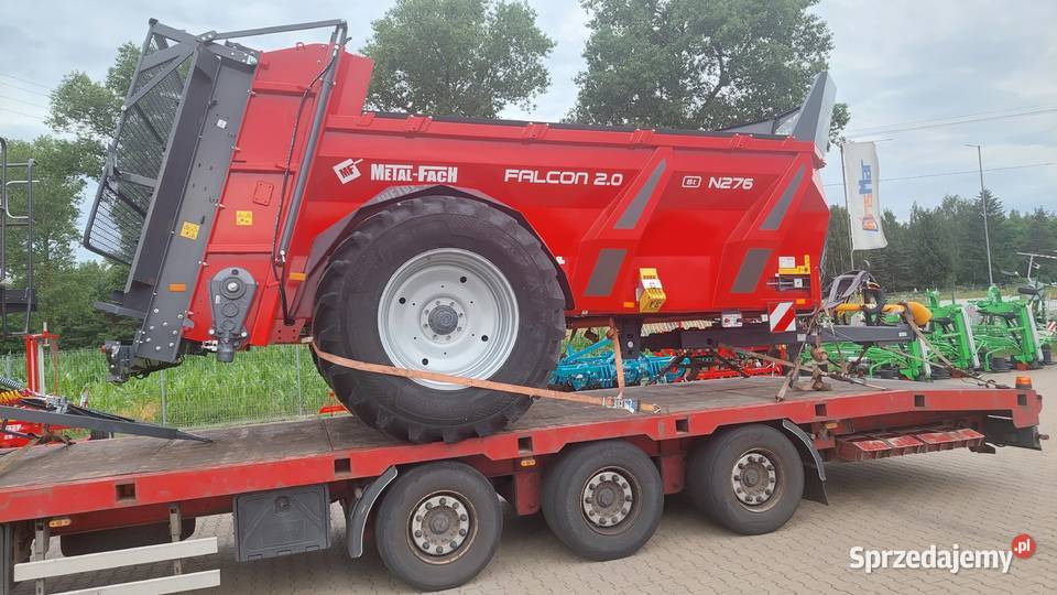 Rozrzutnik obornika MetalFach 6t 8t 10t 12t nieuszkodzony Rozrzutniki obornika Sokołów Podlaski sprzedam