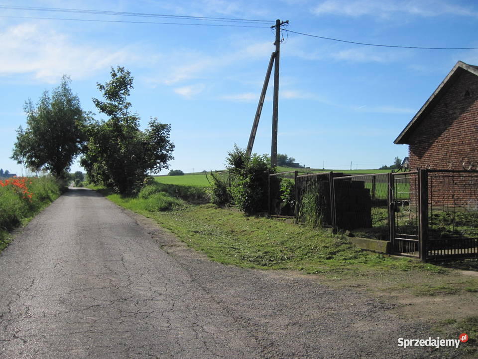 dom wolno stojący z polem rolnym 35ha z możliwo