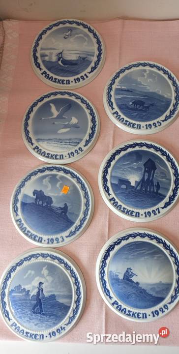 Talerz wielkanocny B G Denmark Porcelana i szkło Gdańsk
