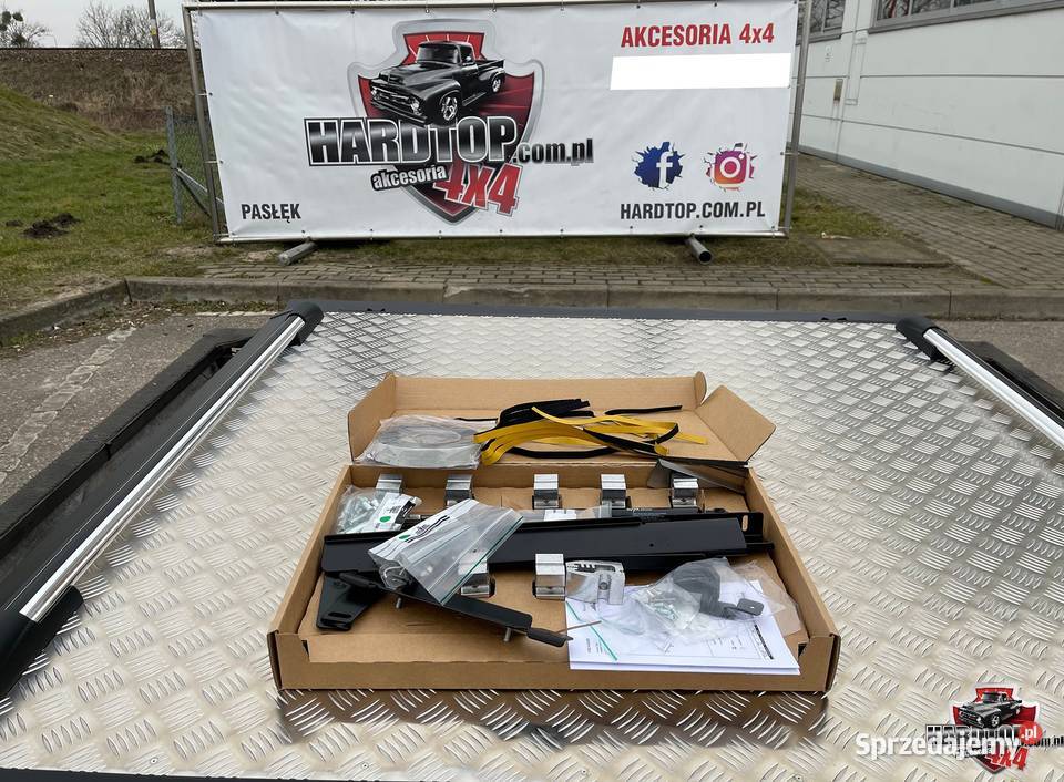 Pokrywa Klapa Aluminiowa Hardtop Zabudowa Paki osobowe