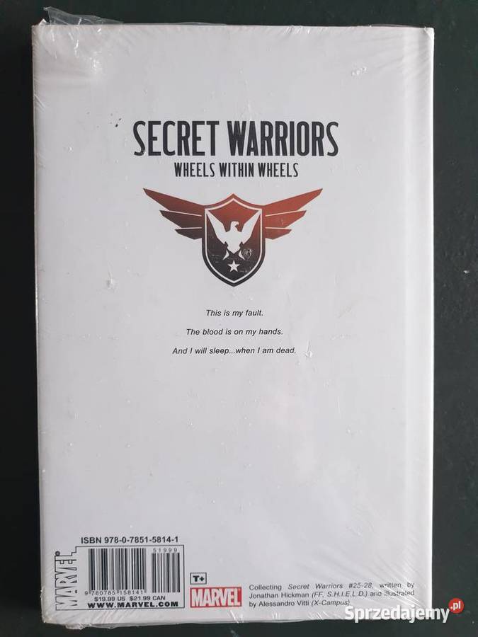 Secret Warriors oryginalny komiks Marvel USA Komiksy