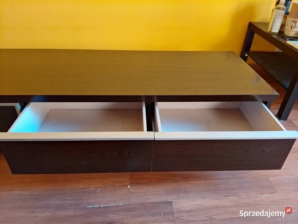 Szafka pod TV w kolorze ciemny brąz wenge Poznań