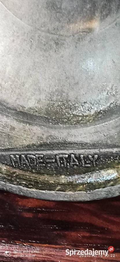 Stary zdobiony dzban karafka Made in Italy