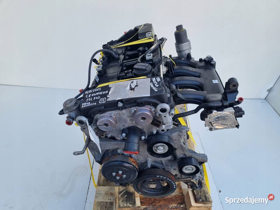 SILNIK KOMPLET Mercedes CLK W209 18 KOMPRESSOR osobowe Chełm