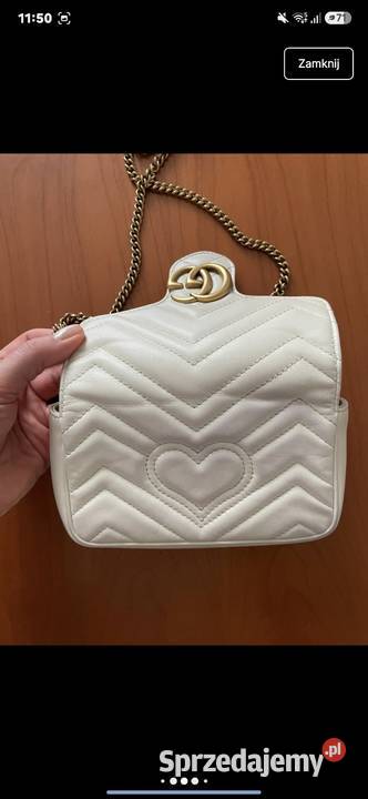 torba gucci marmont gg biała Wyszków