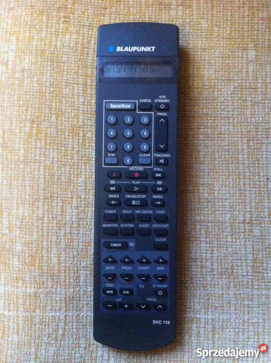 Oryginalny pilot Blaupunkt SVC116 magnetowidTV