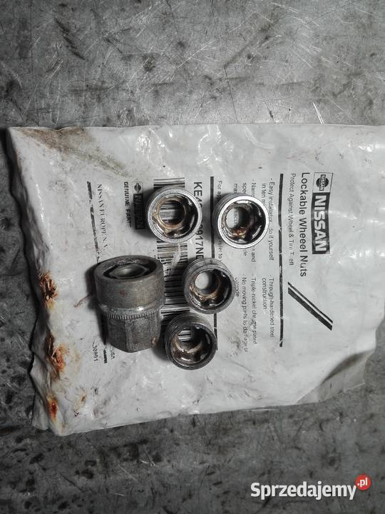 Nakrętki Nissa antykradzieżowe antyzłodziejki Ryki